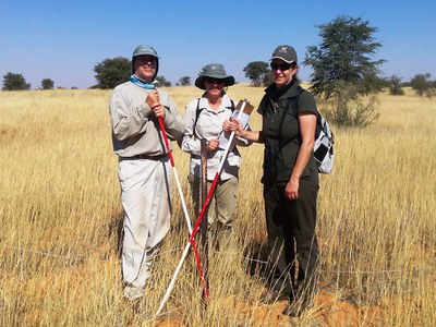 Long term vegetation monitoring in the arid Kalahari Gemsbok National Park