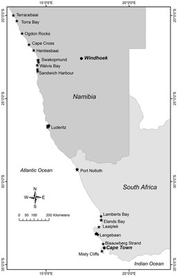 Benguela Current as a hydrological barrier for warm-water marine benthic diatom species (Bacillariophyta) off the coast of Southern Africa
